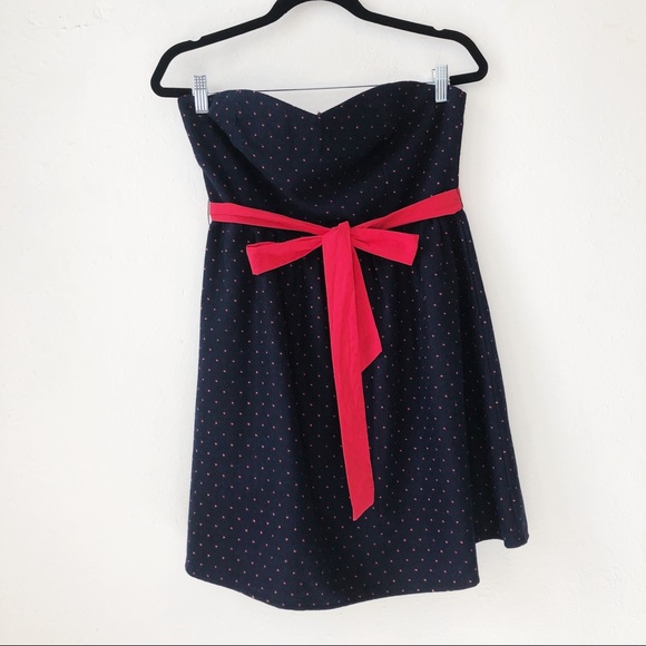 Flying Tomato strapless dress polka dot size med - Picture 8 of 8